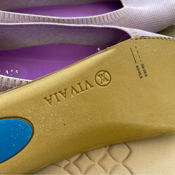 Vivaia Aria 5 Pointed Toe Ballet Flat Womens Size 8.5 (39.5 EU) - Picture 9 of 9